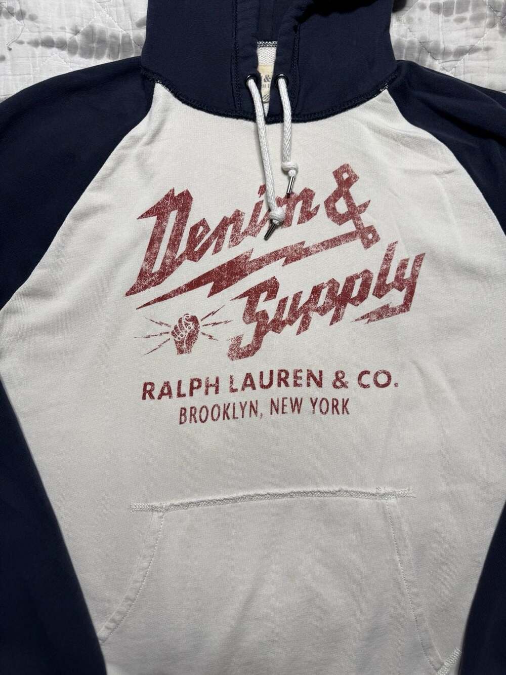 Denim & Supply Polo Ralph Lauren Brooklyn New York Hoodie Men’s Large